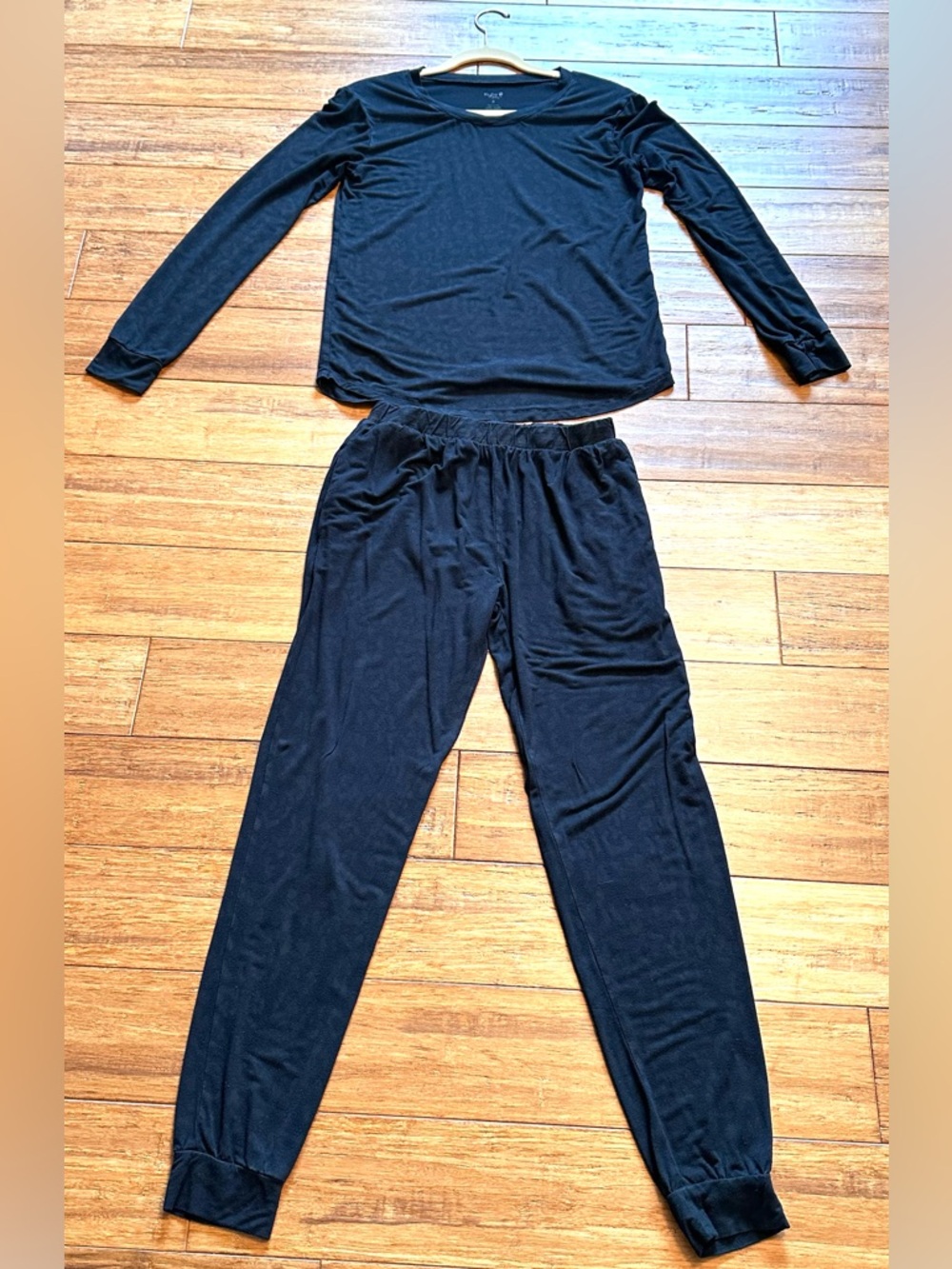 Women’s Jogger Pajama Set in Midnight Leopard